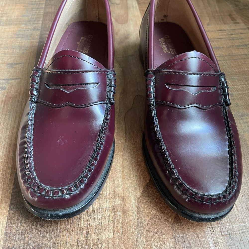 G.H. Bass & Co. Brown Leather Loafers